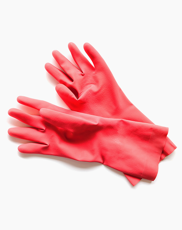 guantes de latex accesorios de limpieza