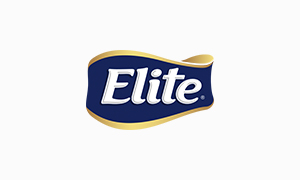 logotipo elite papel higiénico