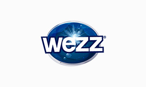 logotipo wezz producto de limpieza