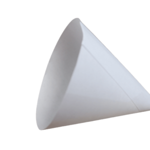 cono ce papel desechable