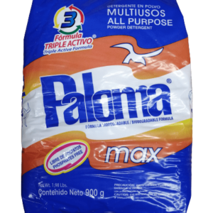 detergente en polvo marca paloma producto de limpieza