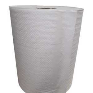 toalla en rollo de papel color blanco