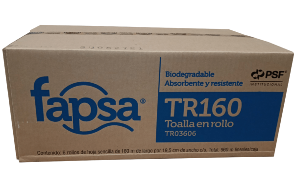 caja de toalla en rollo tr03606 fapsa