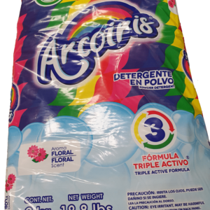 bolsa de detergente en polvo marca arcoíris 9kg